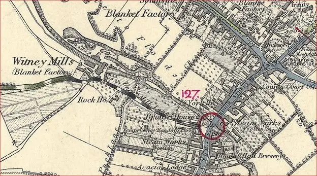 A1 map originals scanned Oxfordshire UK